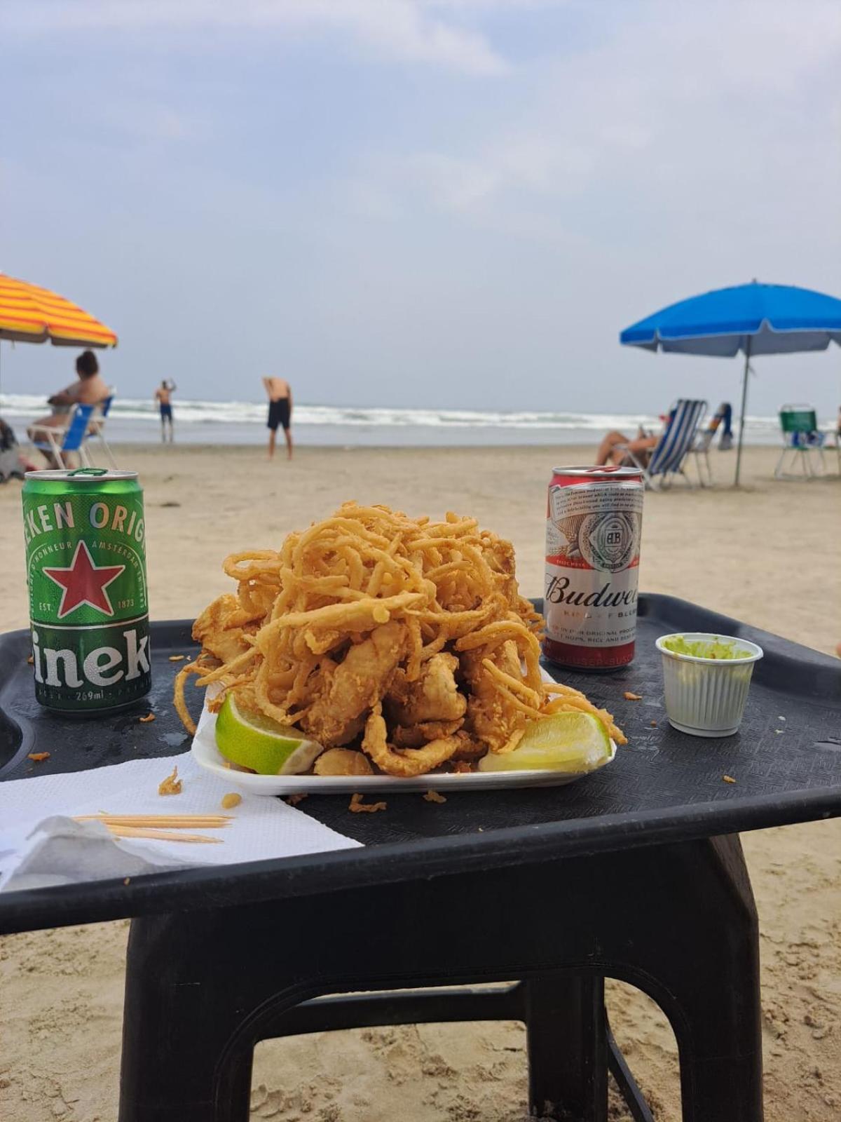 Apto Aconchegante Beira Mar Com Ar No Quarto Solemar Eksteriør billede